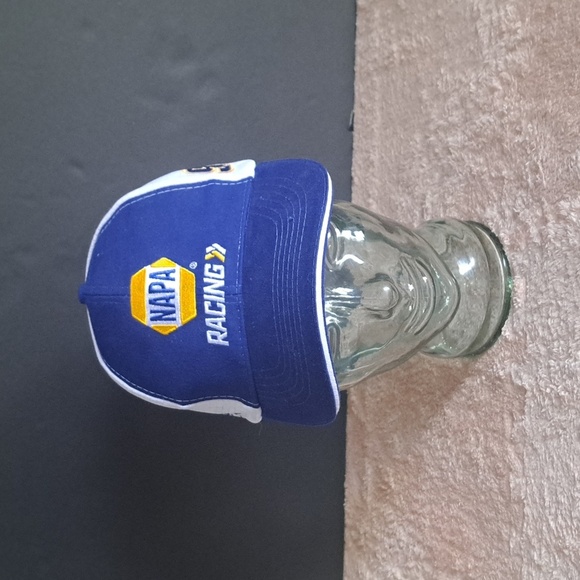 NAPA Racing Hat Cap Strap Back Blue White Embroidered Chase Elliot #9 NASCAR - Picture 1 of 6